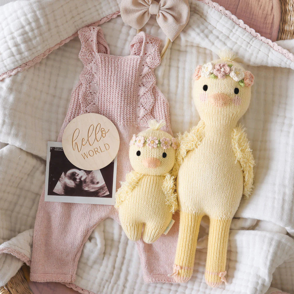 Cuddle and Kind - Baby duckling (blush floral)