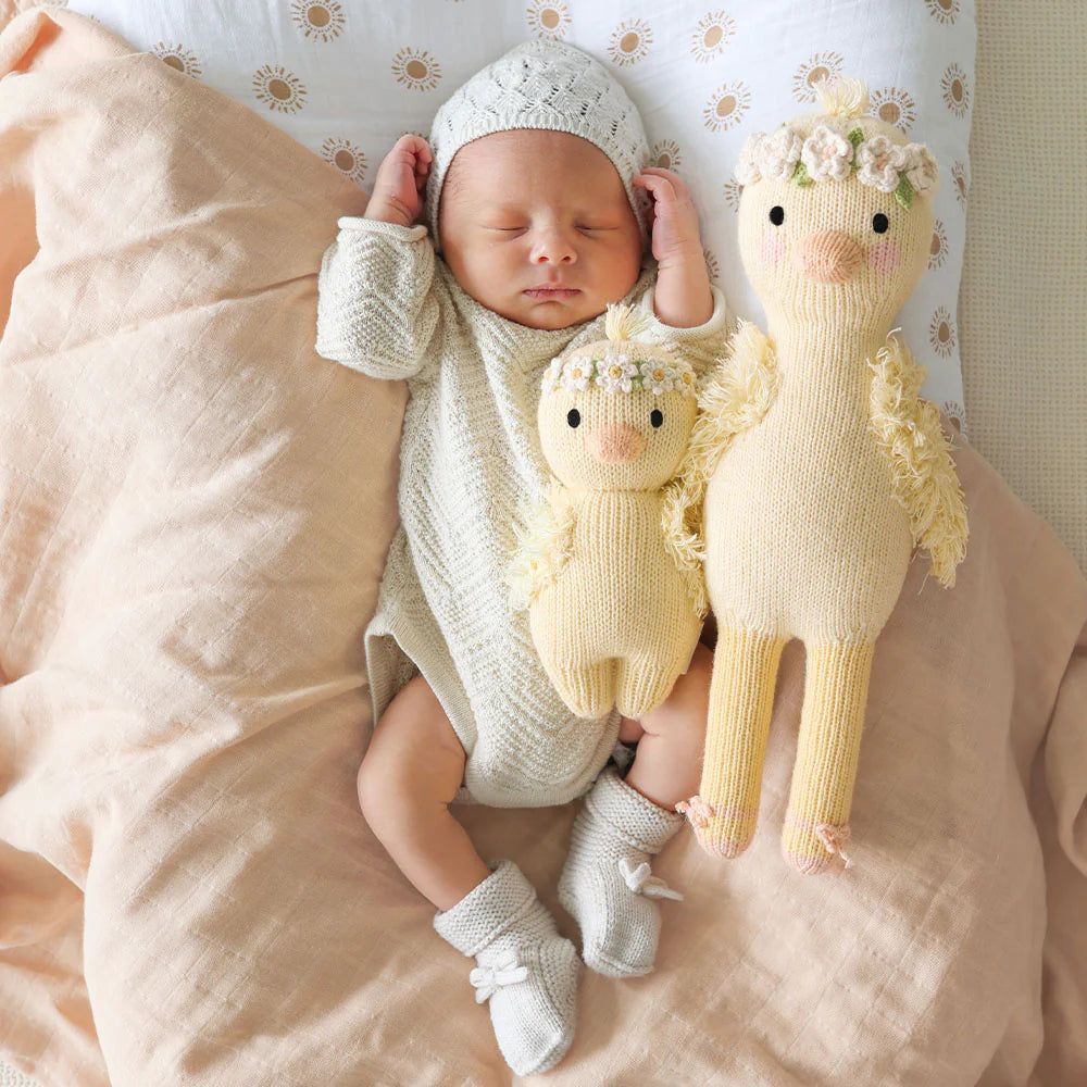 Cuddle and Kind - Baby duckling (ivory floral)