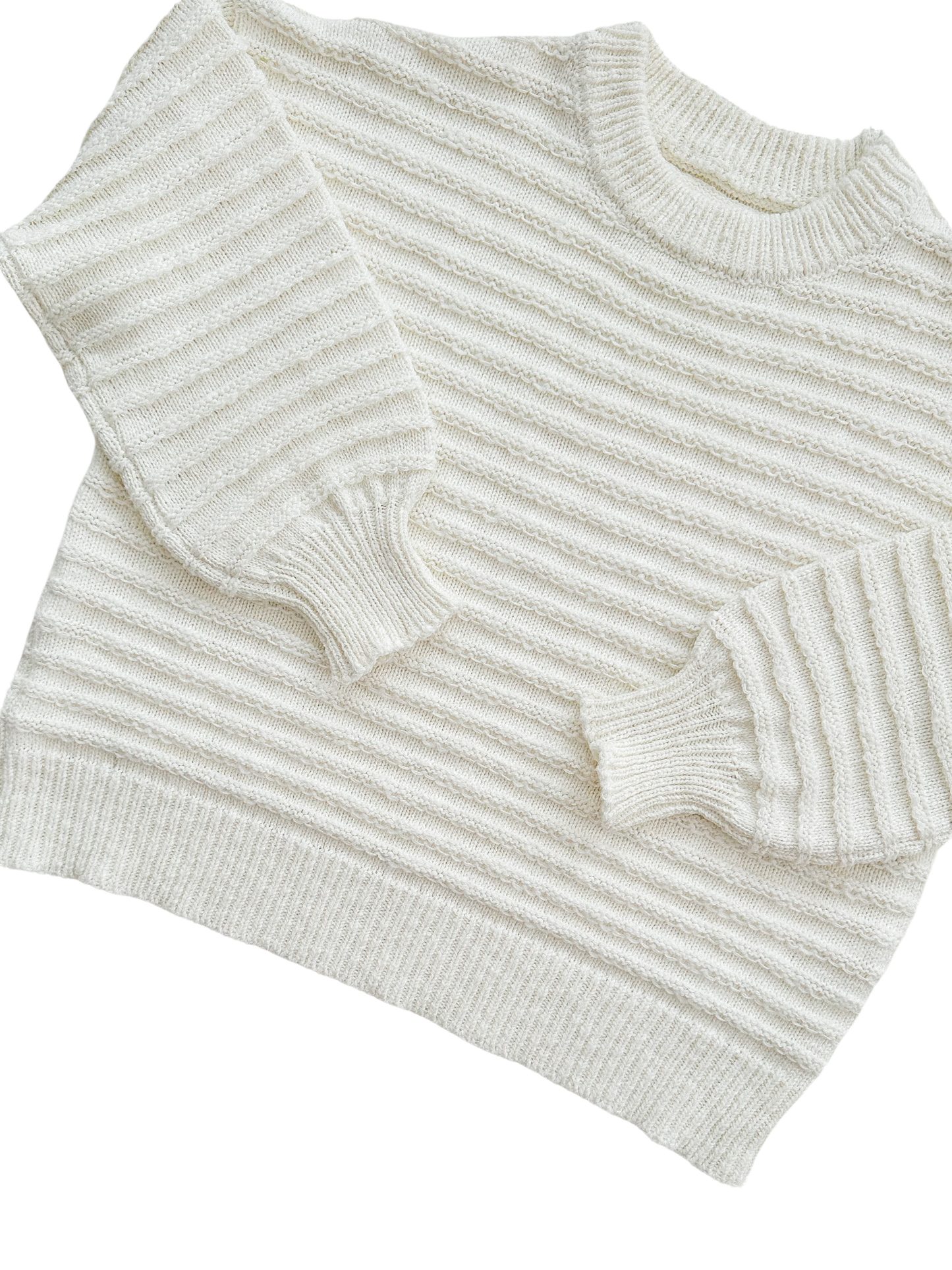 JUMPER | LINK KNIT | COCONUT (WOMEN'S) - ZIGGY LOU