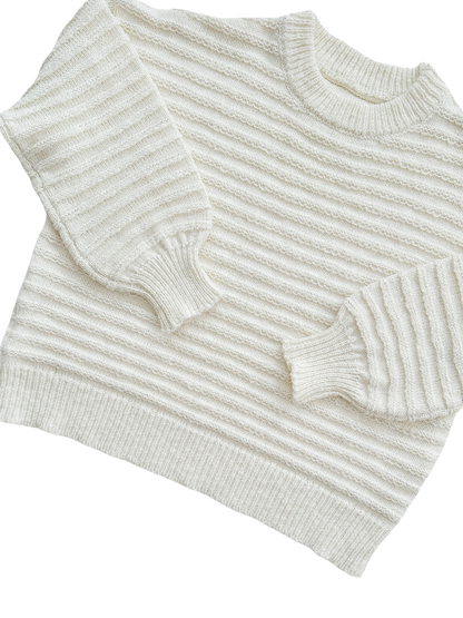 JUMPER | LINK KNIT | COCONUT (WOMEN'S) - ZIGGY LOU