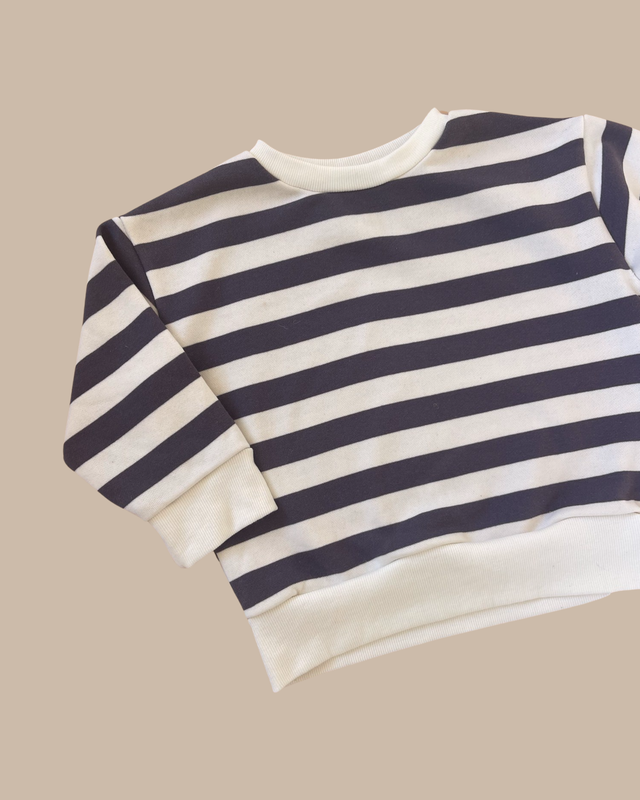 Camden pullover - Navy Blue stripe| Bobby G