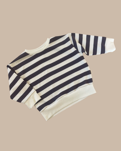 Camden pullover - Navy Blue stripe| Bobby G