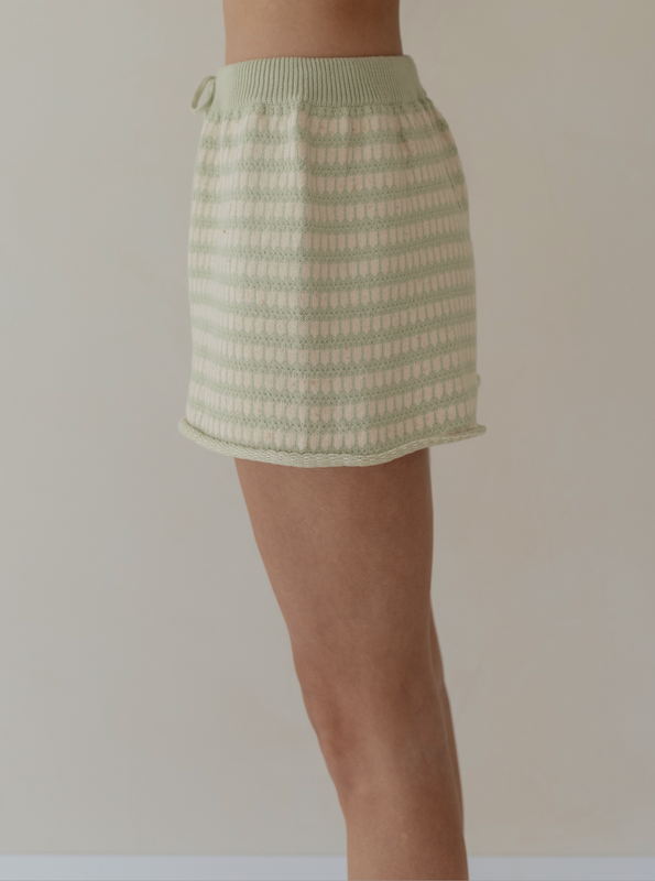 KNIT SHORTS | TALLOW (WOMEN'S) - ZIGGY LOU