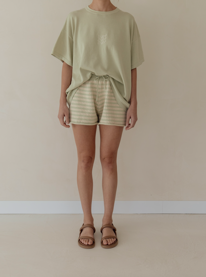 KNIT SHORTS | TALLOW (WOMEN'S) - ZIGGY LOU