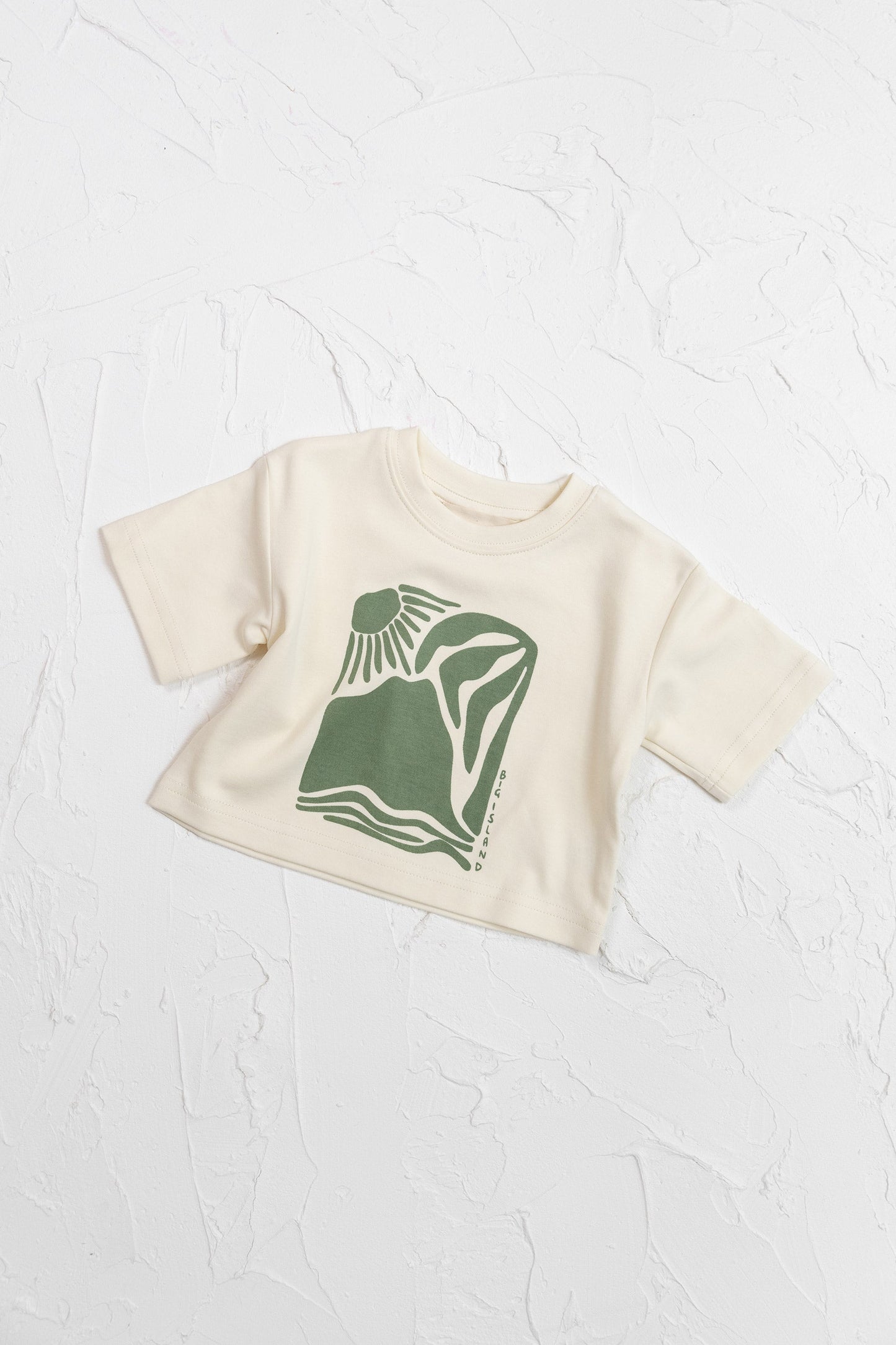 Big Island Tee - Olive - CINNAMON BABY