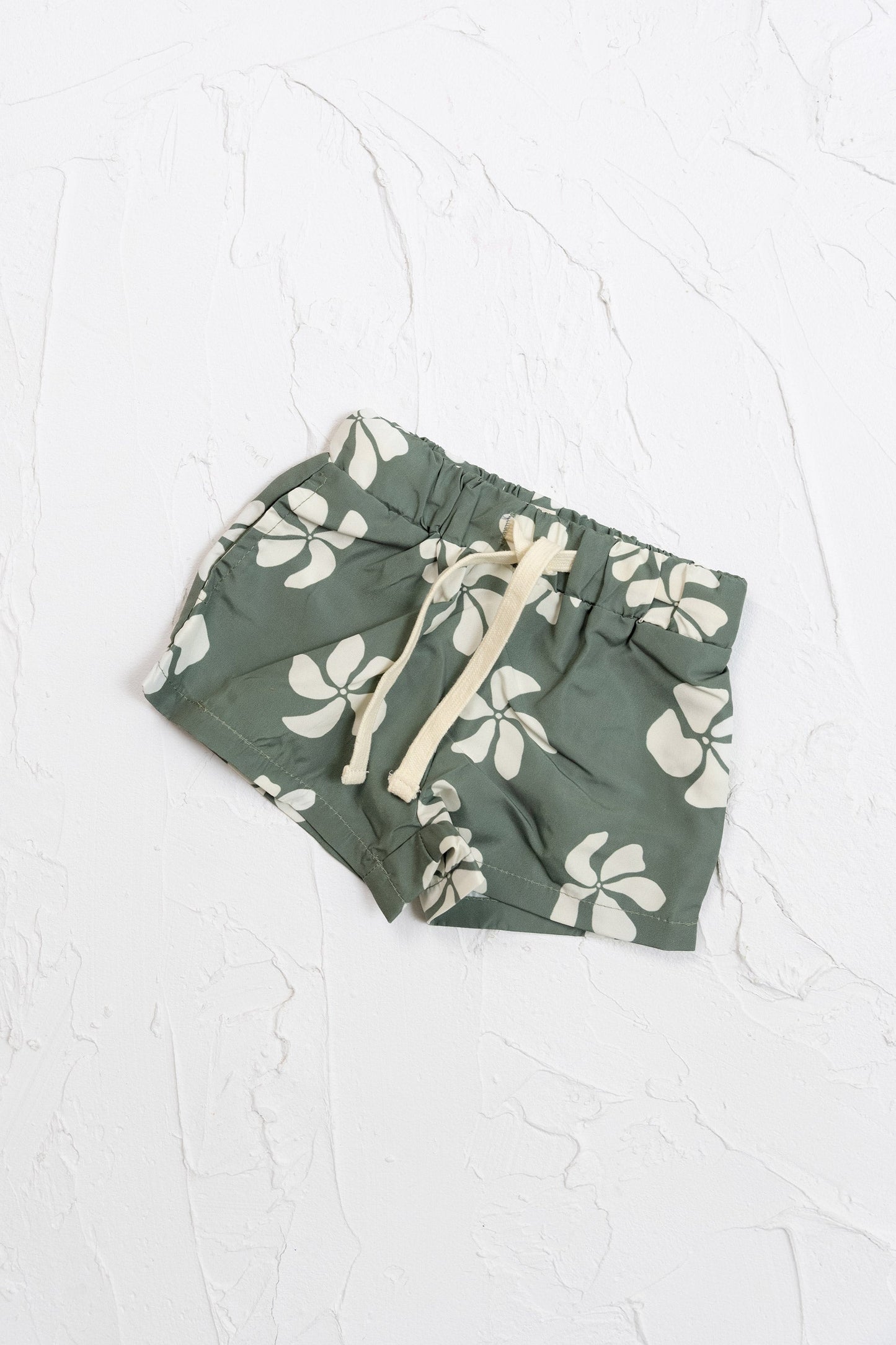 Honolulu Board Shorts - Olive - CINNAMON BABY