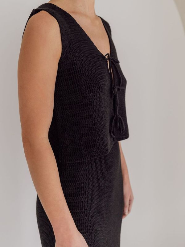 KNIT SINGLET | ONYX (WOMEN'S) - ZIGGY LOU