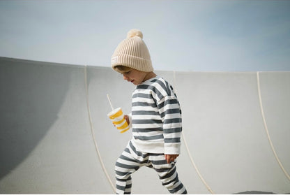 Sunny pant - Navy stripe | Bobby G Babywear