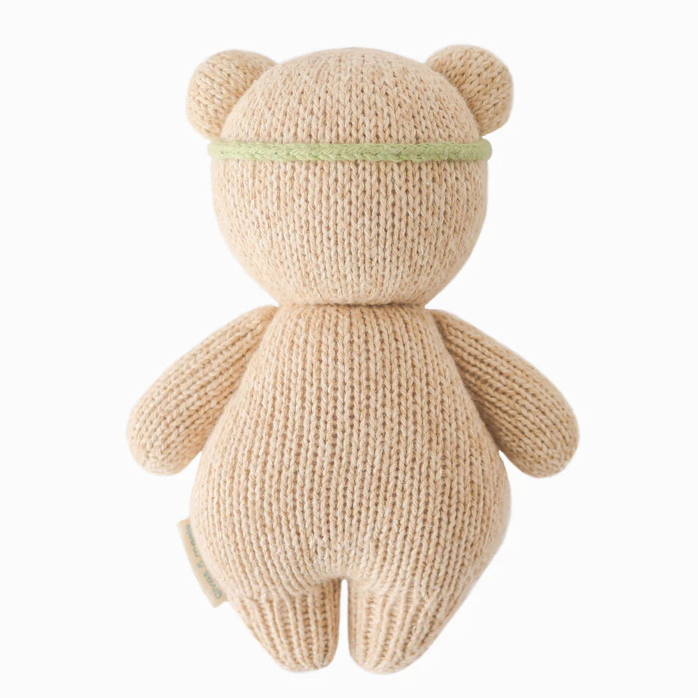 Cuddle + Kind - Baby Honey Bear | Ivory Floral