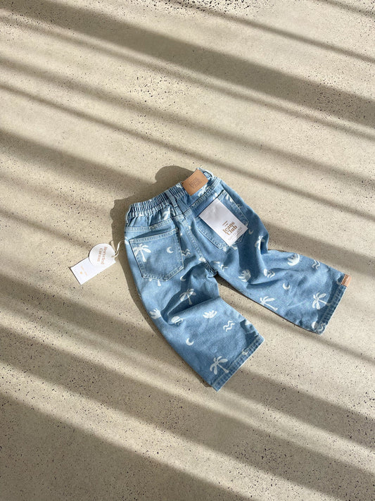 Jagger Jean - Cali Print Denim | Twin Collective