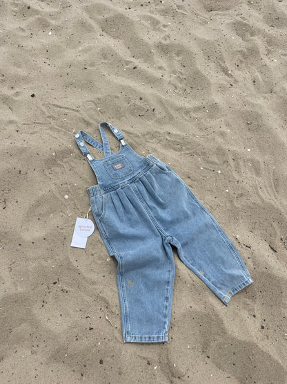 BOWIE BUBBLE OVERALL - FAME BLUE | Twin Collective