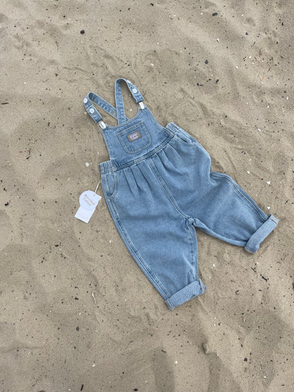 BOWIE BUBBLE OVERALL - FAME BLUE | Twin Collective