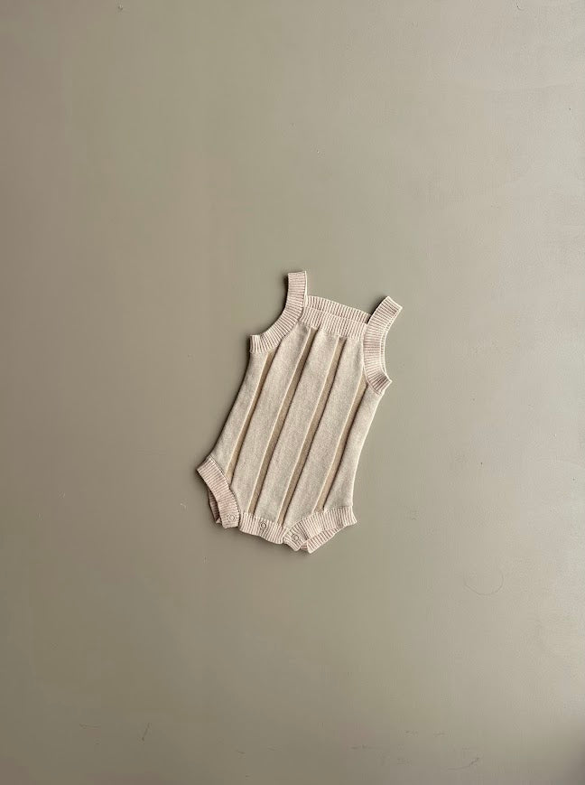 Wide Rib Romper | Two Tone | WYLDE.