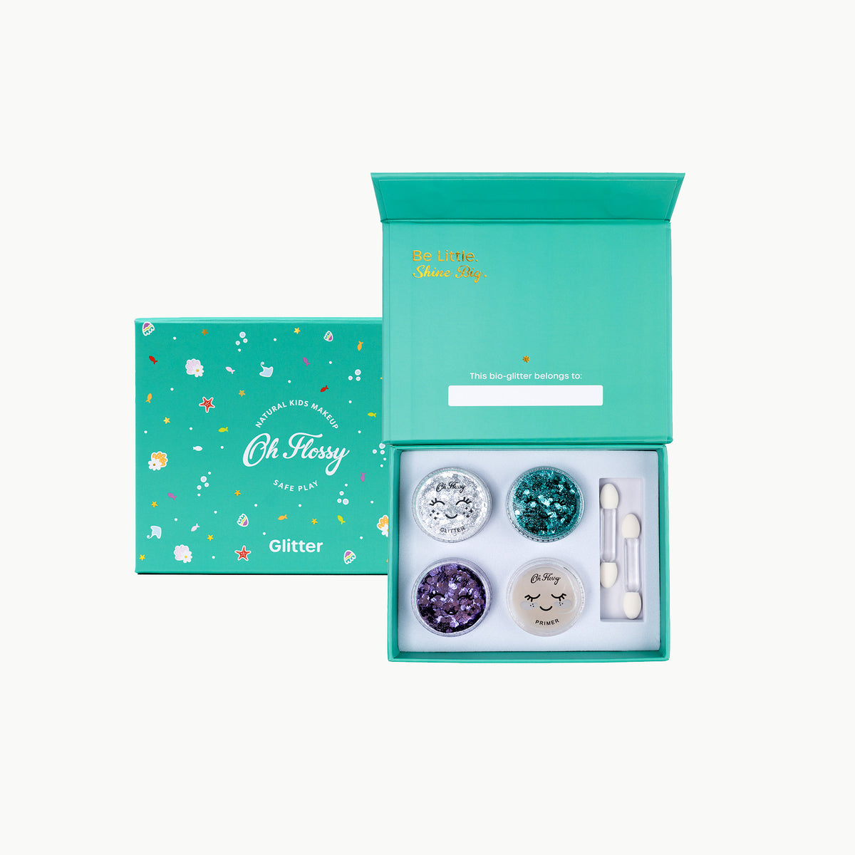 Oh Flossy Kids Under the Sea Glitter Set Oh Flossy