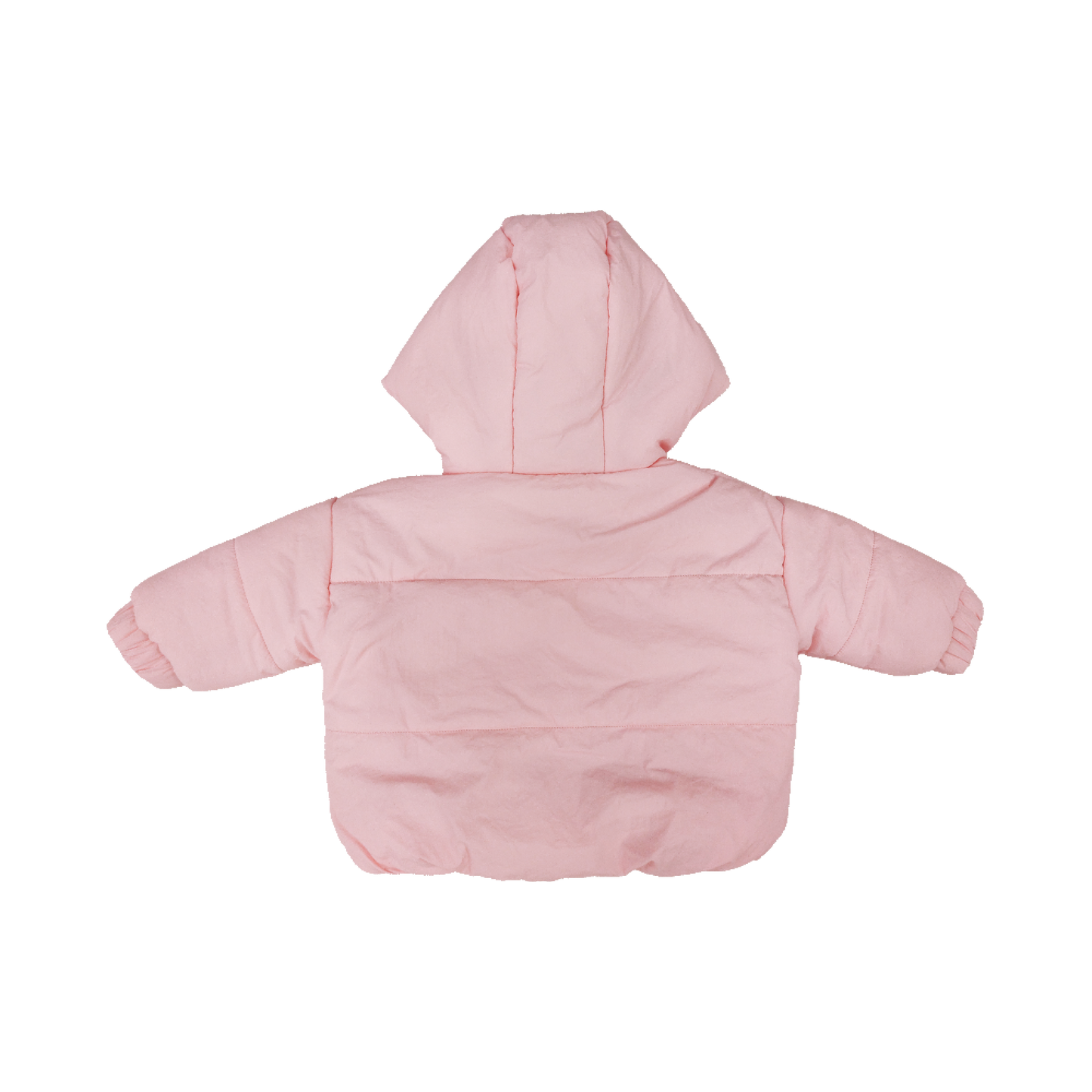 Kids Hooded Puffer Jacket - Pink | Soll