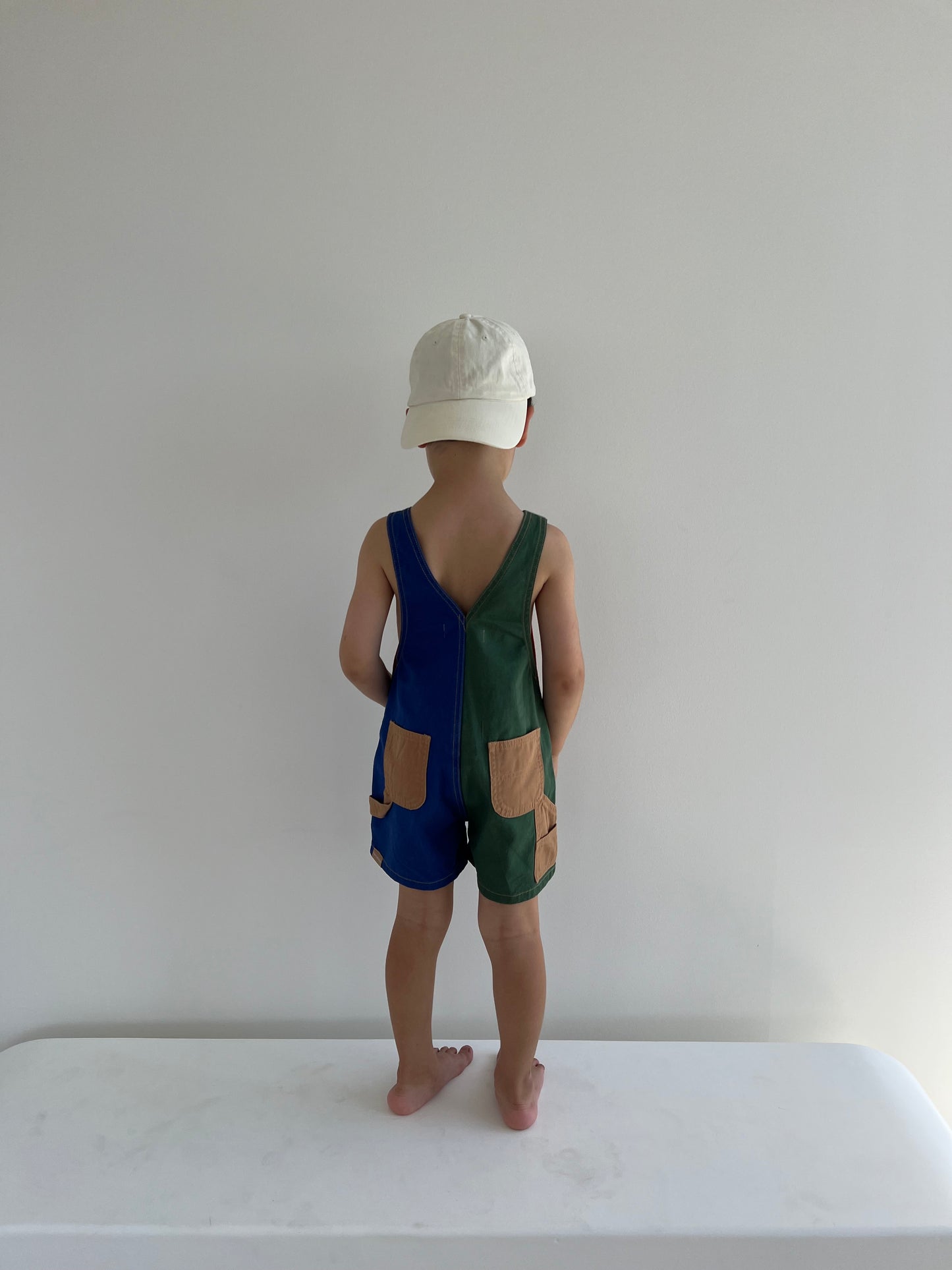 CARPENTER SHORTALL - 90s COLOURBLOCK | Twin Collective Twin Collective