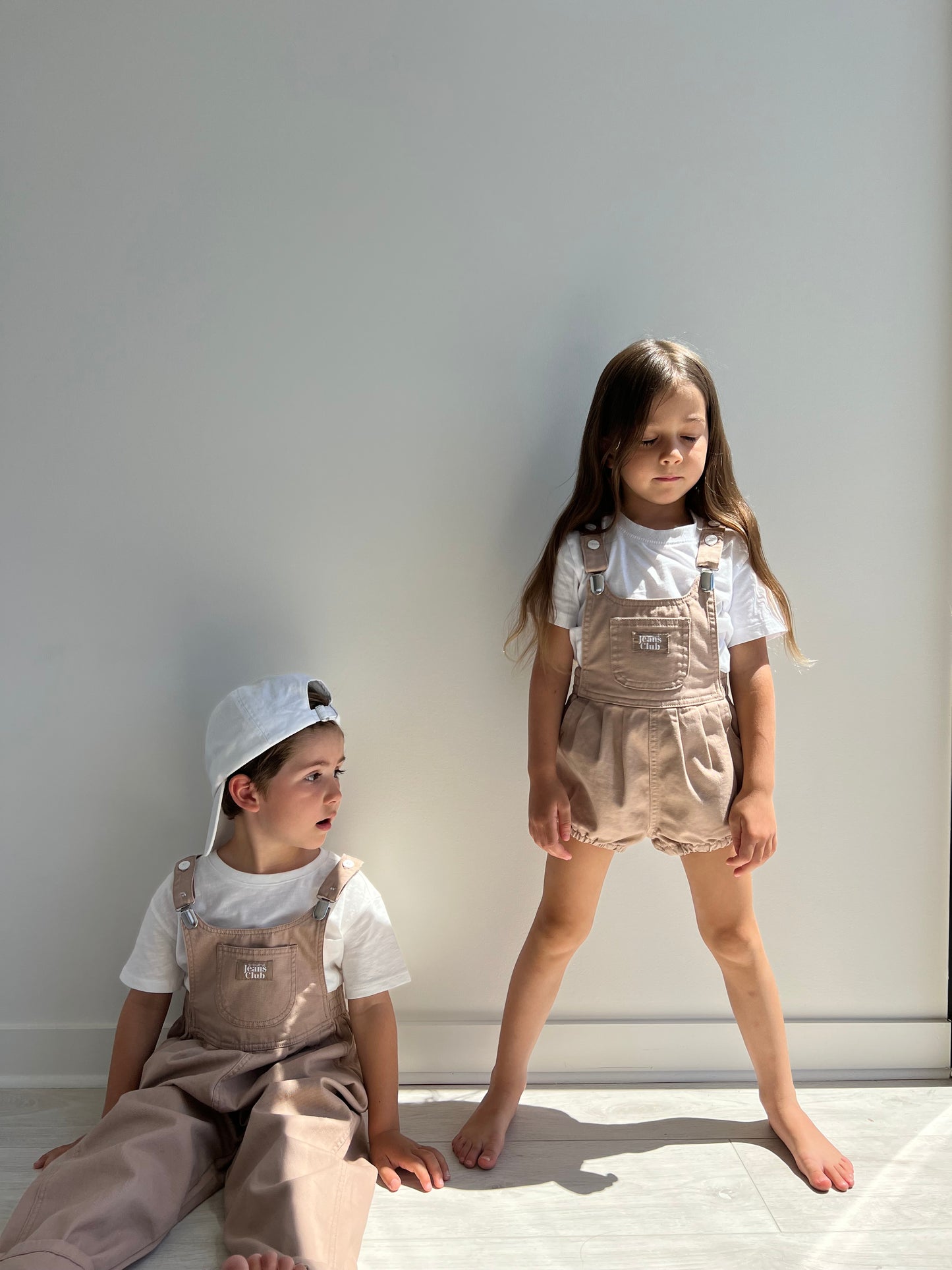 BOWIE BUBBLE ROMPER - LATTE BROWN | Twin Collective wyldeclothing