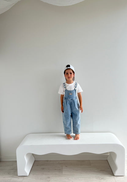 BOWIE BUBBLE OVERALL - FAME BLUE | Twin Collective