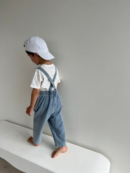 BOWIE BUBBLE OVERALL - FAME BLUE | Twin Collective