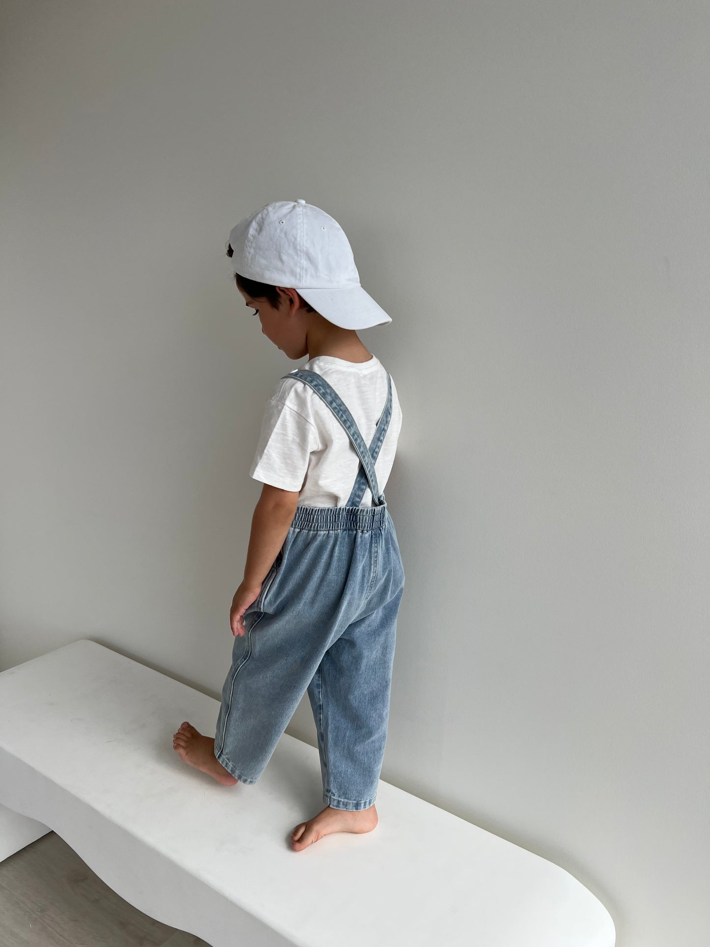 BOWIE BUBBLE OVERALL - FAME BLUE | Twin Collective