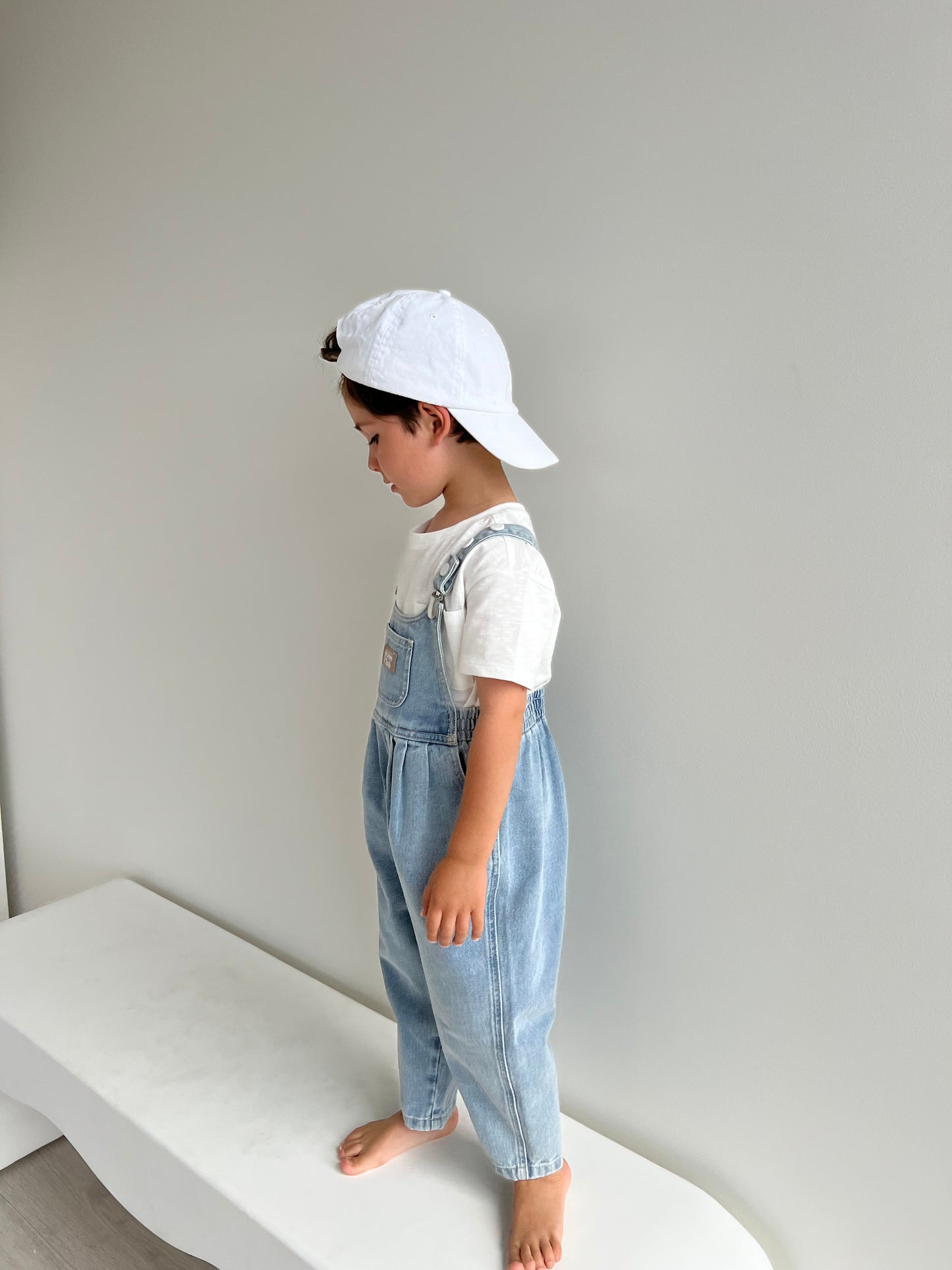 BOWIE BUBBLE OVERALL - FAME BLUE | Twin Collective