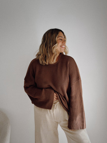 PULLOVER | CHOCOLATE (WOMEN'S) WINTER 24