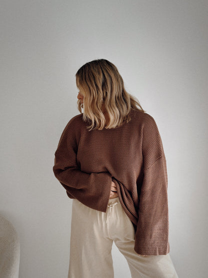 PULLOVER | CHOCOLATE (WOMEN'S) WINTER 24