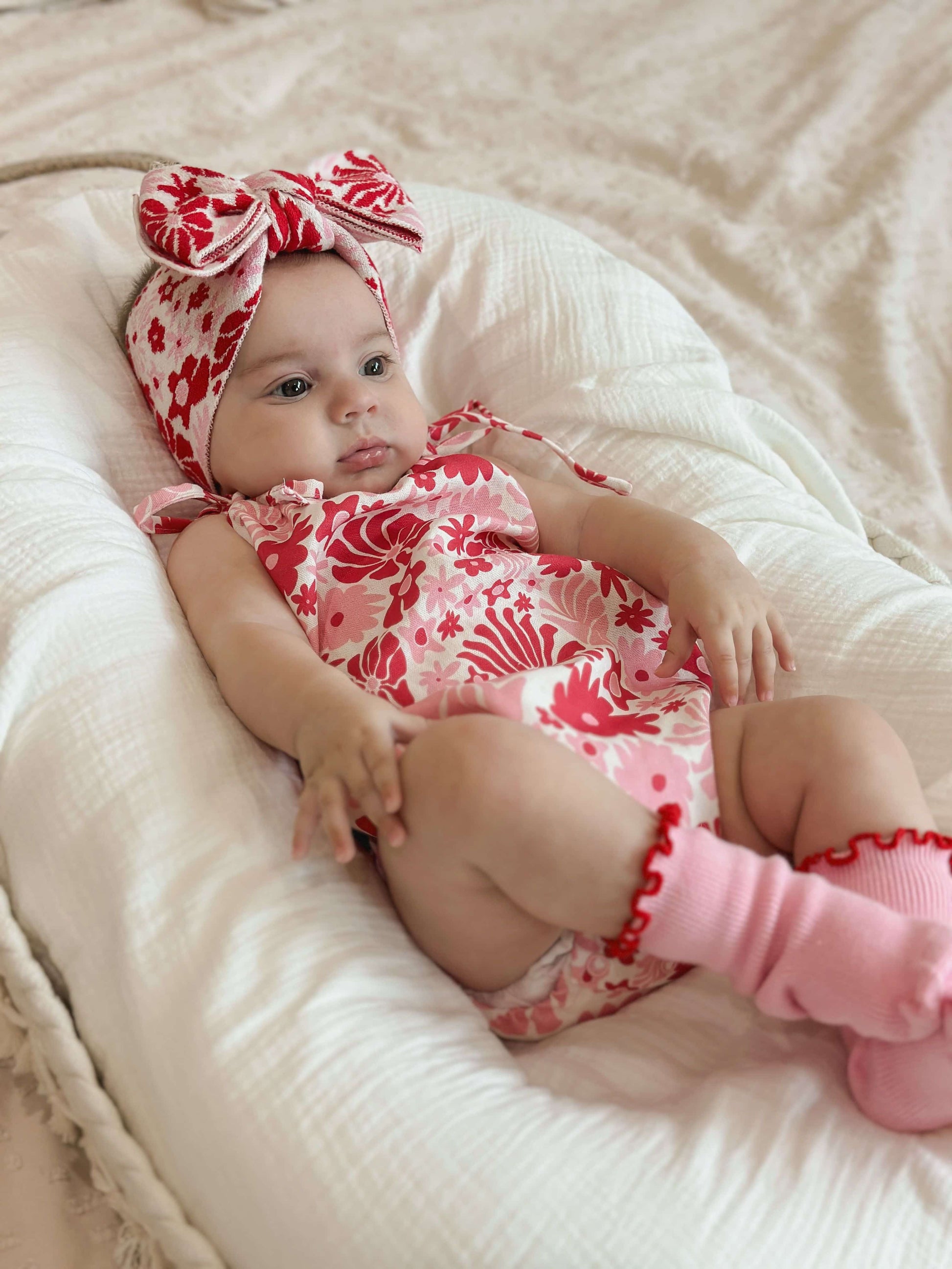 EVA BUBBLE ROMPER | ROSA - ZIGGY LOU FIESTA