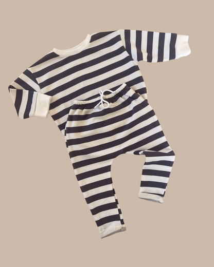 Sunny pant - Navy stripe | Bobby G Babywear