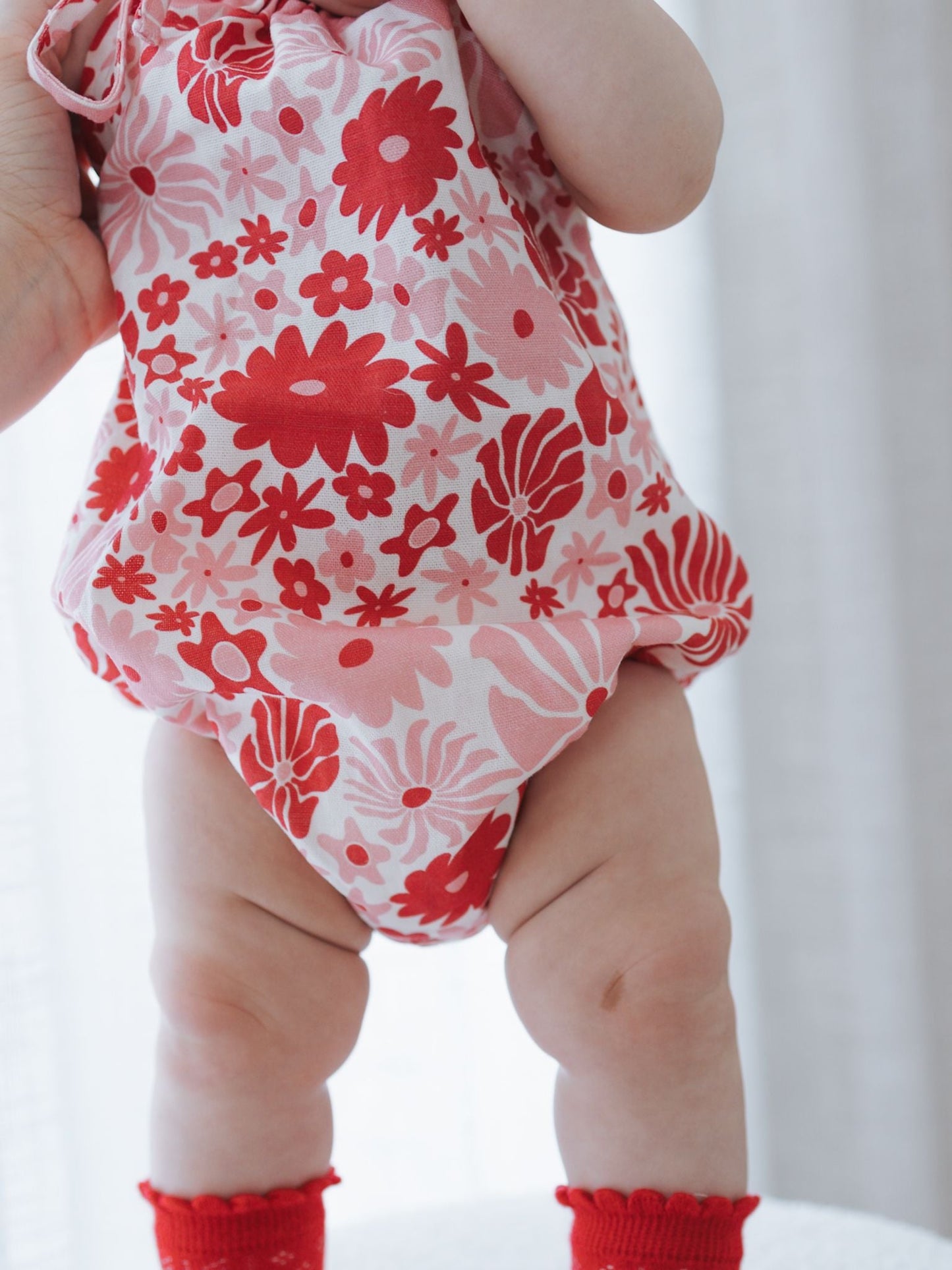 EVA BUBBLE ROMPER | ROSA - ZIGGY LOU FIESTA