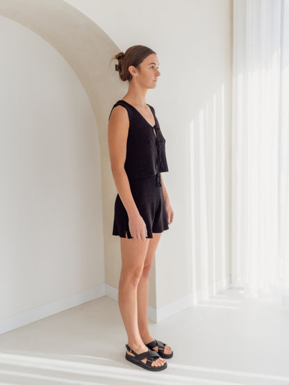 KNIT SINGLET | ONYX (WOMEN'S) - ZIGGY LOU