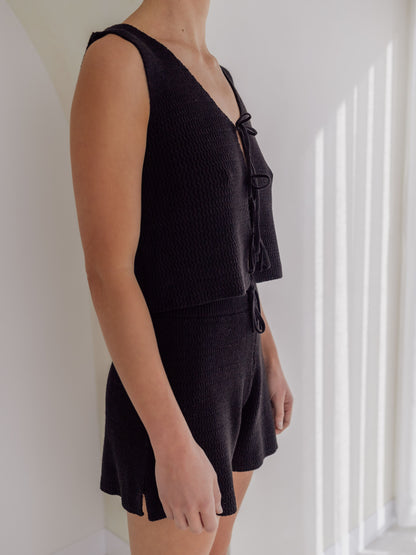 KNIT SINGLET | ONYX (WOMEN'S) - ZIGGY LOU