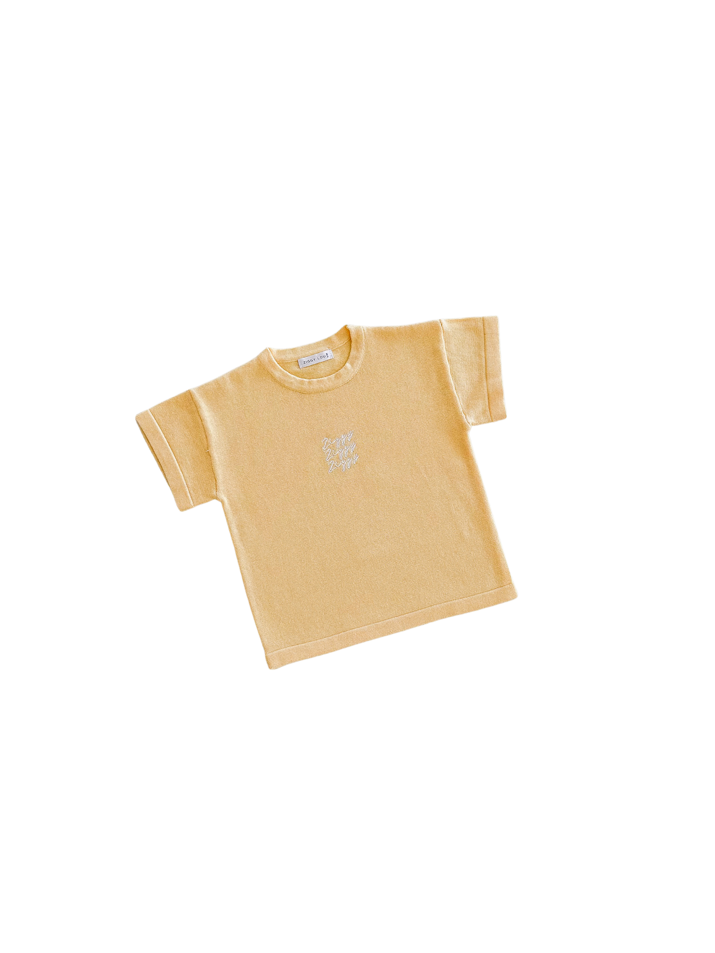 SIGNATURE TEE | BUTTER (KIDS) - ZIGGY LOU