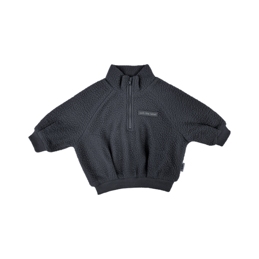 Kids Sherpa Jumper - Charcoal | Soll