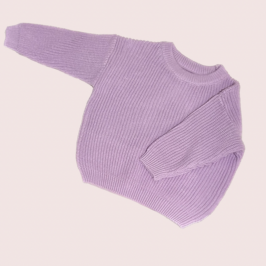 Knit Jumper | Lilac