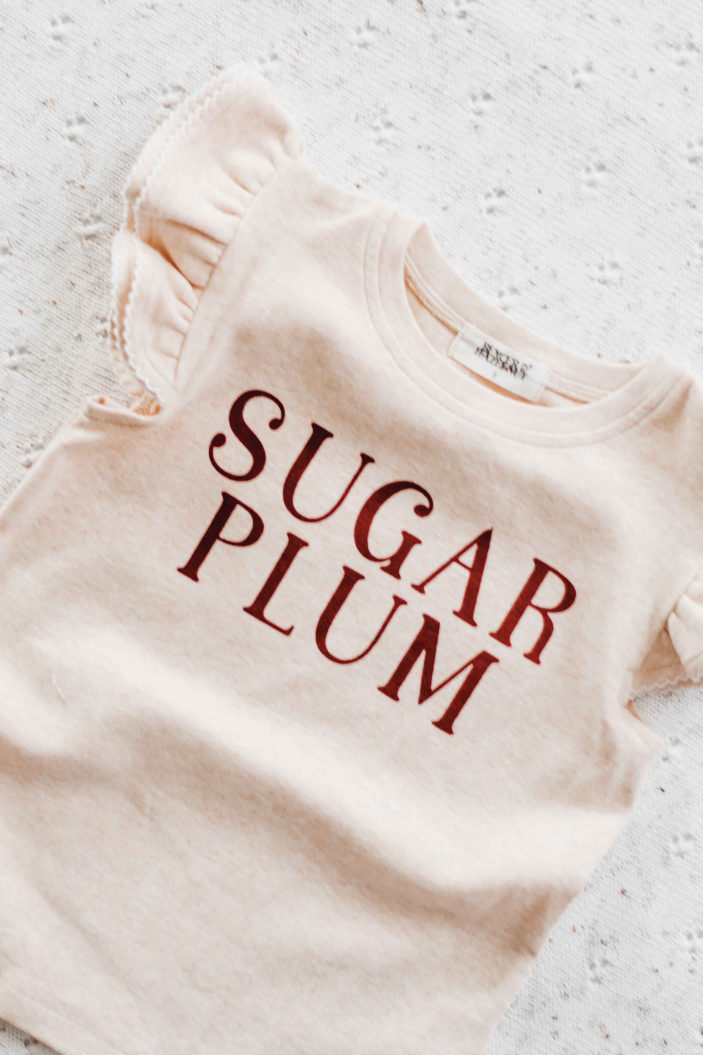 Bencer and Hazelnut- Christmas Sugar Plum Bodysuit/Tee wyldeclothing