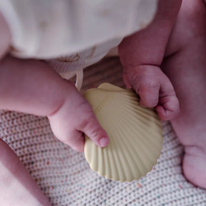 Silicone Teether- Sand Shell