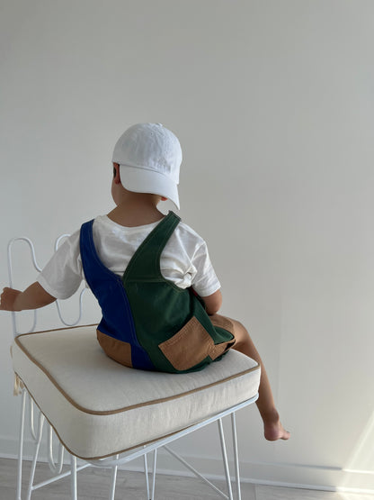 CARPENTER SHORTALL - 90s COLOURBLOCK | Twin Collective