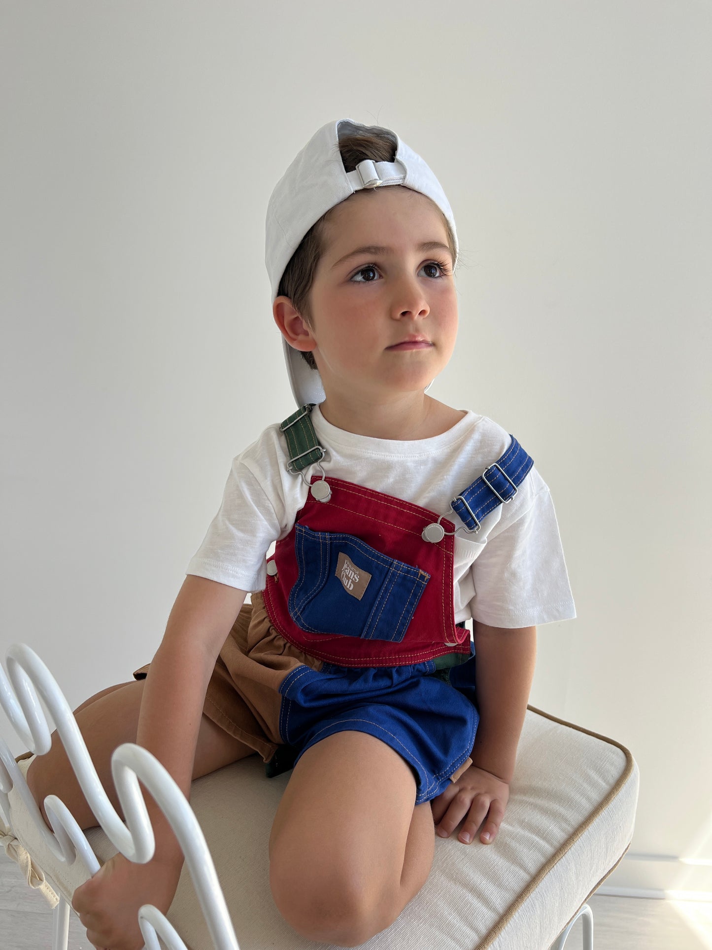 CARPENTER SHORTALL - 90s COLOURBLOCK | Twin Collective