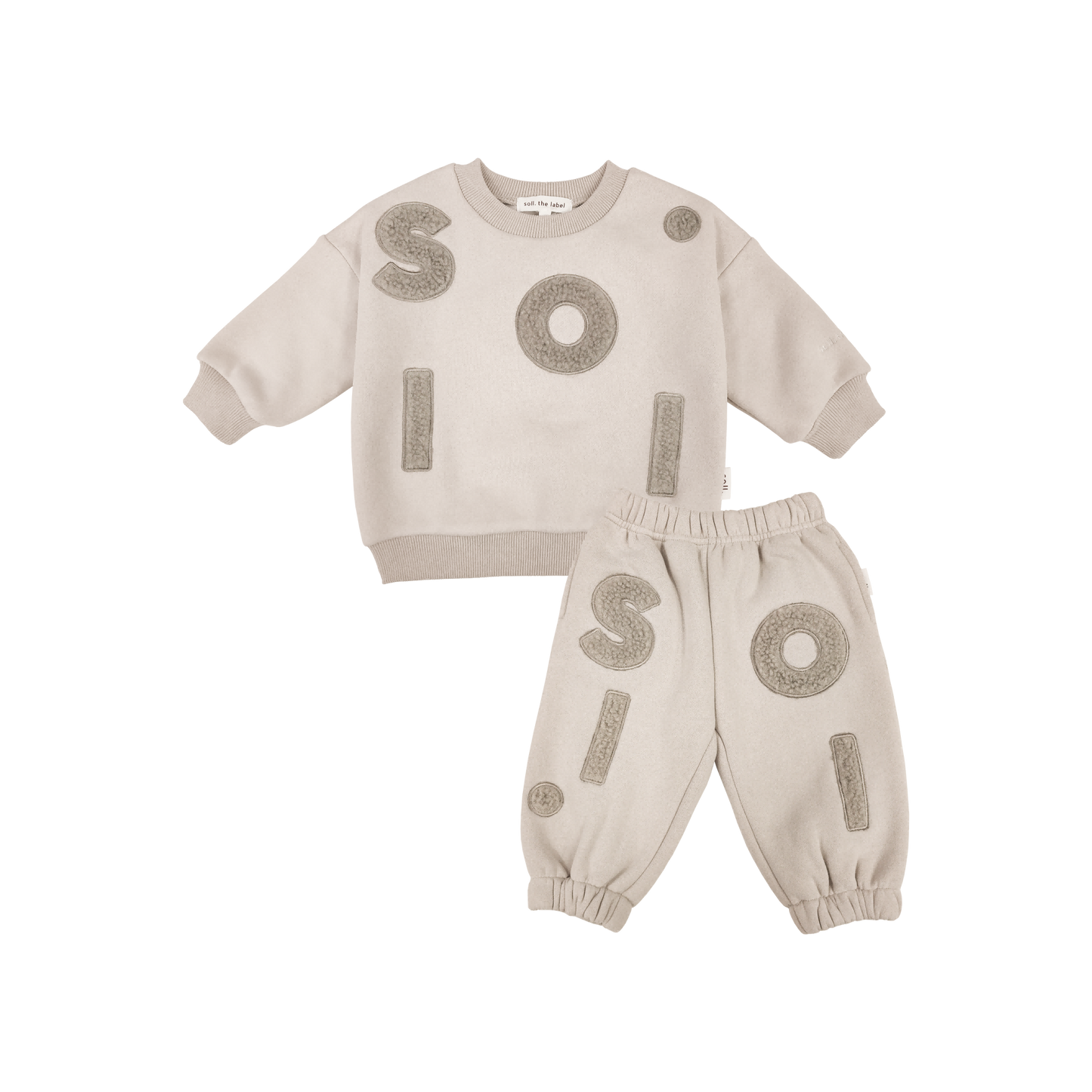 Kids Wooley Fleece Set - Beige| Soll