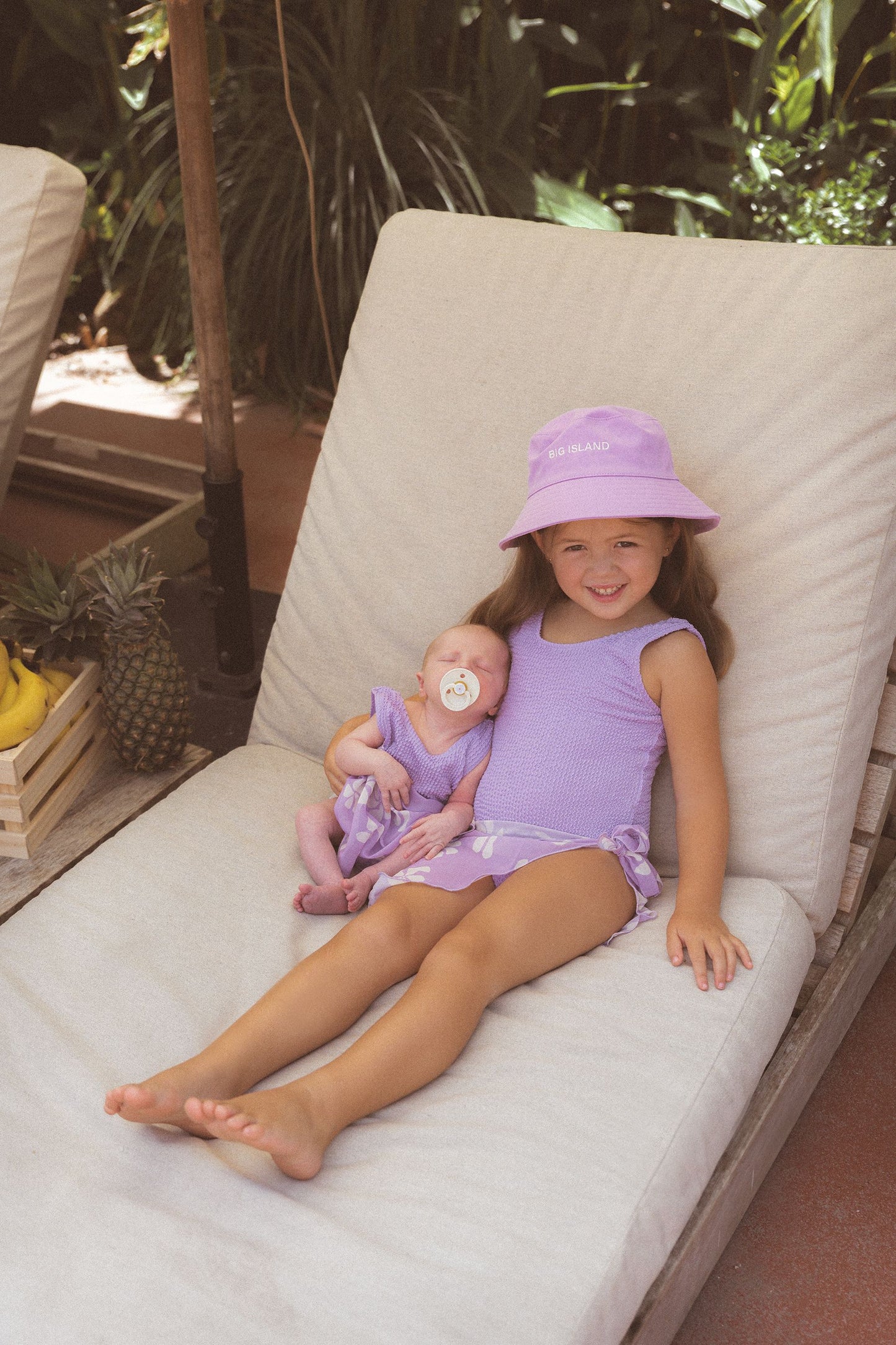 Lilac Swim One Piece - CINNAMON BABY