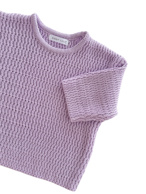 PULLOVER | VIOLET - ZIGGY LOU SPRING 24